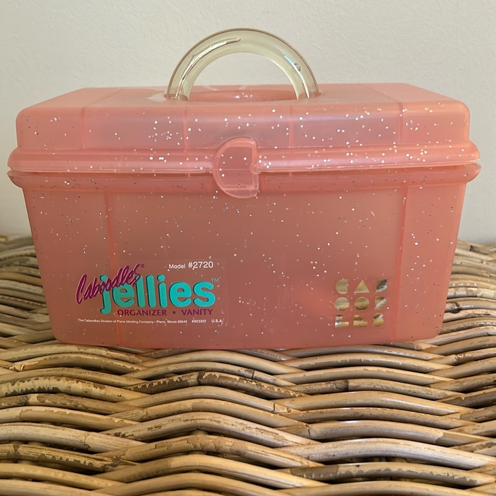 Vintage Caboodles jellies organizer & vanity